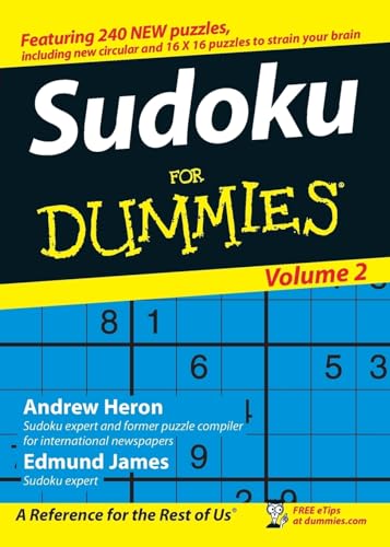 Sudoku for Dummies (2) (For Dummies Series, Band 2) von For Dummies