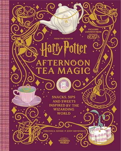 Harry Potter Afternoon Tea Magic: Official Snacks, Sips and Sweets Inspired by the Wizarding World (Official Harry Potter Cookbooks) von Greenfinch
