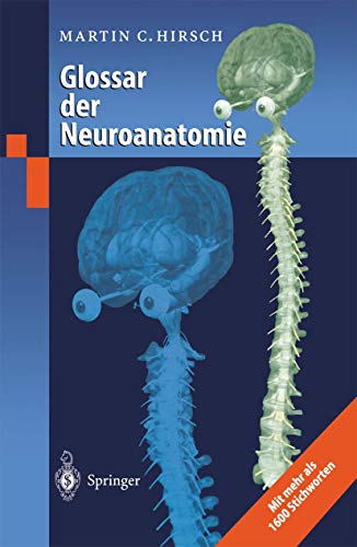 Glossar der Neuroanatomie: Mit mehr als 1600 Stichworten