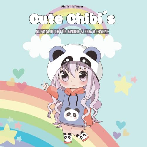 Cute Chibi´s Ausmalbuch für Kinder & Erwachsene: Süßes Kawaii Malbuch für Stressabbau, Entspannung und Spaß, Manga & Anime für jedes Alter von Independently published