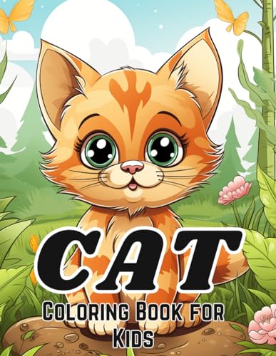 Cat Coloring Book for Kids Ages 8-12: Cute and Adorable Cats and Kittens von Independently published