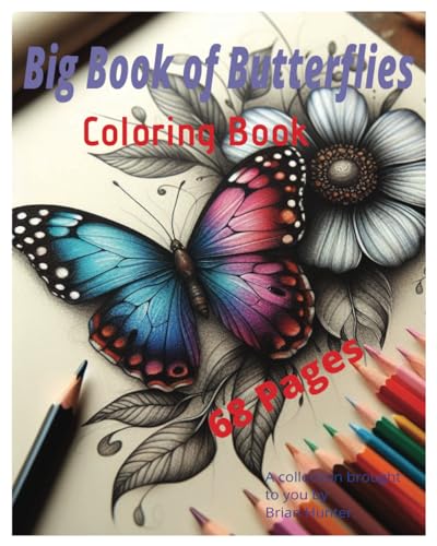 Big Book of Butterflies: Coloring Book
