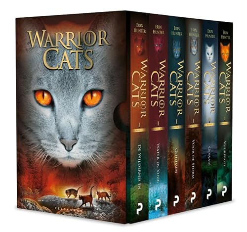 Cadeaubox warrior cats - 6 delen van serie 1: 6 delen in paperback von Bakermat