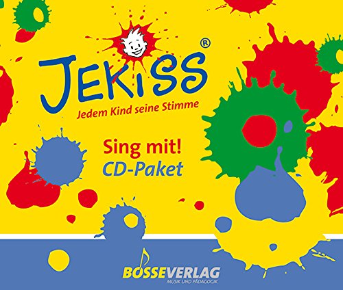 JEKISS - Jedem Kind seine Stimme: JEKISS. Sing mit! CD-Paket (4 CDs): Unterstützung beim täglichen Singen: in der Klasse, im Schulchor; eingesungen ... begleitet mit den JEKISS-Klavierpatterns von Gustav Bosse Verlag KG