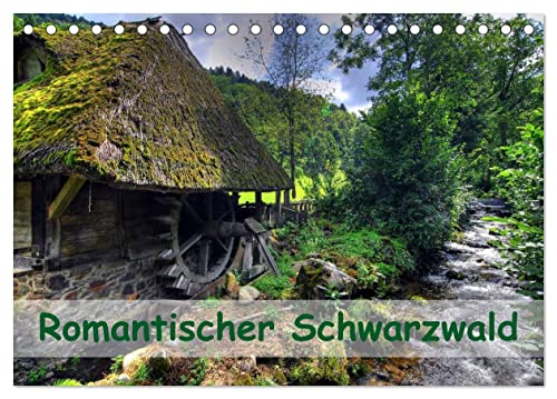 Romantischer Schwarzwald (Tischkalender 2024 DIN A5 quer), CALVENDO Monatskalender von CALVENDO