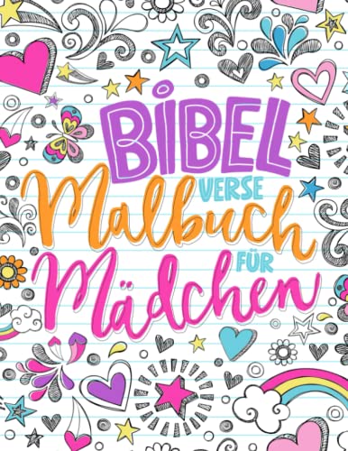Bibelverse Malbuch für Mädchen von Inspired To Grace