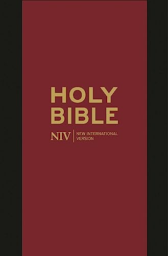 NIV Pocket Black Bonded Leather Bible with Zip (New International Version) von Hodder & Stoughton