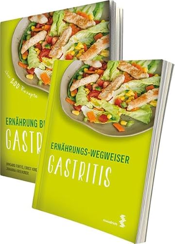 Paket Ernährung bei Gastritis und Ernährungs-Wegweiser Gastritis (maudrich.gesund essen): Über 200 Rezepte