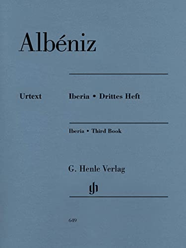Iberia · Drittes Heft: Besetzung: Klavier zu zwei Händen (G. Henle Urtext-Ausgabe)