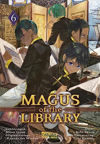 Magus of the Library 6: Fantasievolles Abenteuer um eine magische Bibliothek und ein Kind mit großen Träumen (6) von Carlsen Manga