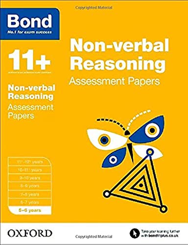 Bond 11+: Non-verbal Reasoning: Assessment Papers: 5-6 years von Oxford University Press