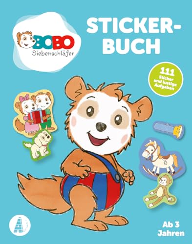 Bobo Siebenschläfer Stickerbuch: Ab 3 Jahren von Adrian Verlag