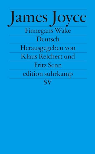 Finnegans Wake: Gesammelte Annäherungen (edition suhrkamp) von Suhrkamp Verlag AG