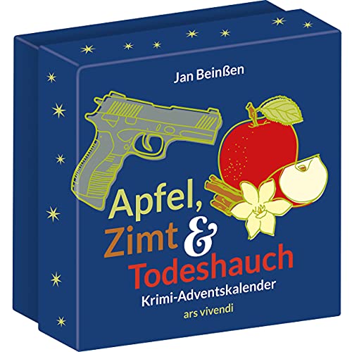 Apfel, Zimt und Todeshauch - Krimiadventskalender: Spannende Krimigeschichte für die Adventszeit - ein aufregender Fall mit 24 Karten zum Aufhängen.: Krimi-Adventskalender mit 24 Karten zum Aufhängen