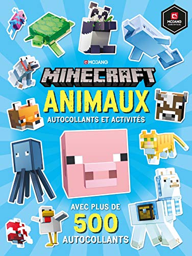 Minecraft : Animaux: Autocollants et activités von Gallimard Jeunesse