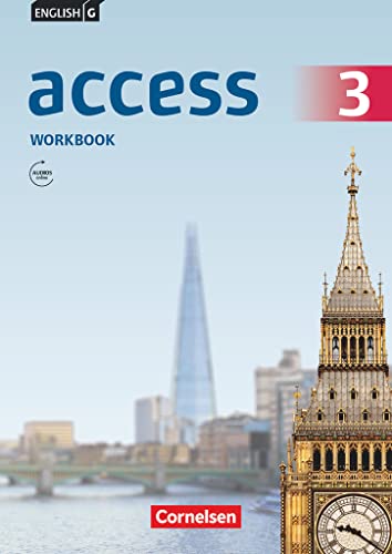 English G Access - Allgemeine Ausgabe / Band 3: 7. Schuljahr - Workbook mit Online Audio-Materialien: Workbook mit Audios online (Access: Allgemeine Ausgabe 2014)