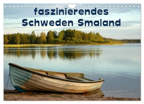 faszinierendes Schweden Smaland (Wandkalender 2025 DIN A4 quer), CALVENDO Monatskalender: Faszinierende Eindrücke aus dem wunderschönen Smaland in Südschweden von CALVENDO