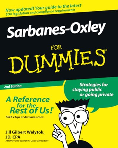 Sarbanes-Oxley For Dummies Second Edition von For Dummies