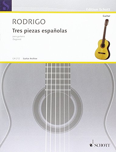 3 PIEZAS ESPANOLAS GUITARE von Schott Music Distribution