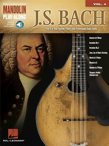 Mandolin Play-Along Volume 4: J.S. Bach: Noten, CD für Mandoline von Music Sales