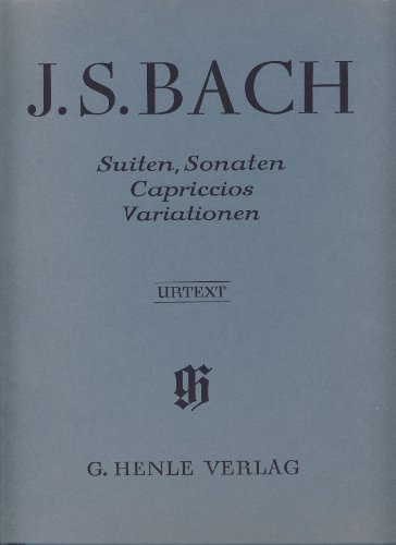 Suiten Sonaten Capriccios Variationen. Klavier: Instrumentation: Piano solo (G. Henle Urtext-Ausgabe) von HENLE