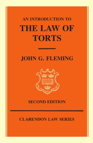 An Introduction to the Law of Torts (Clarendon Law) (Clarendon Law Series) von Oxford University Press, USA