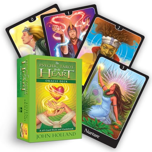 The Psychic Tarot for the Heart Oracle Deck: A 65-card Deck and Guidebook