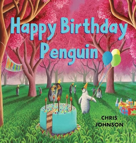 Happy Birthday Penguin von Spring Cedars LLC
