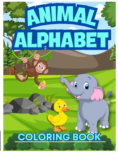 Animal Alphabet Coloring Book von Independently published