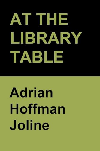 At The Library Table von Bibliotech Press