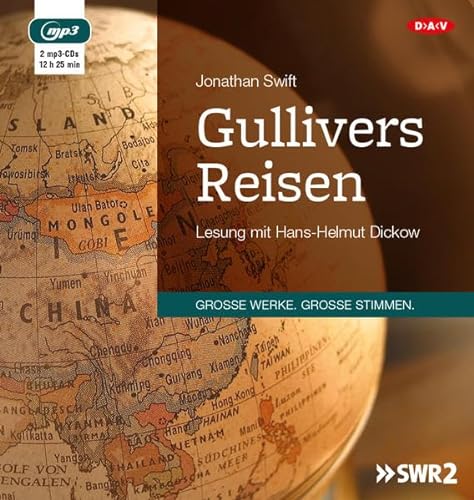 Gullivers Reisen: Lesung mit Hans-Helmut Dickow (2 mp3-CDs) von Audio Verlag Der GmbH
