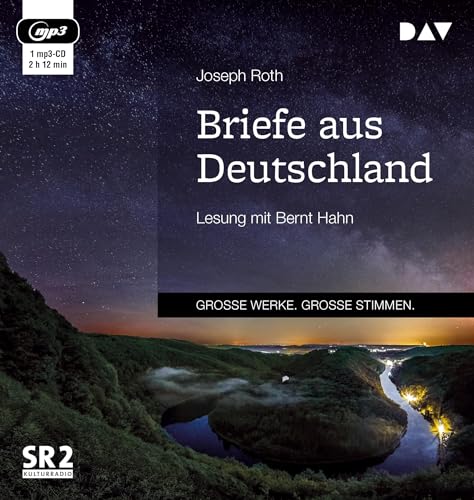 Briefe aus Deutschland: Lesung mit Bernt Hahn (1 mp3-CD) von Audio Verlag Der GmbH
