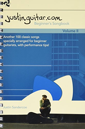 The Justinguitar.com Beginner's Songbook Volume 2 (Guitar Book): Noten für Gitarre: Another 100 Classic Songs Specially Arranged for Beginner Guitarists von Wise Publications