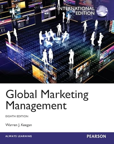 Global Marketing Management: International Edition