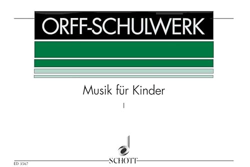 Musik für Kinder: Im Fünftonraum. Vol. 1. Singstimme, Blockflöte und Schlagzeug. Sing- und Spielpartitur.: Im Fünftonraum. Vol. 1. voice, recorder and ... et instrumentale. (Orff-Schulwerk) von Schott Music Distribution