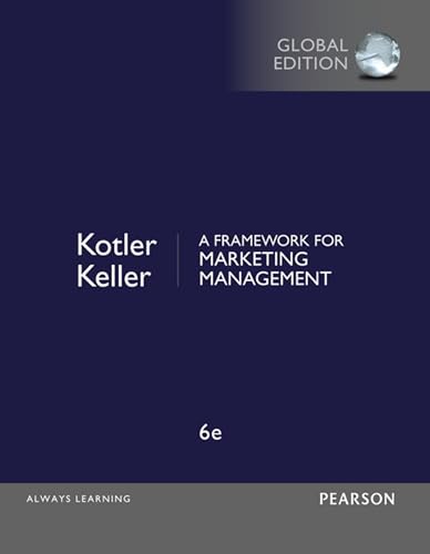 A Framework for Marketing Management: European Edition (Business and Economics)