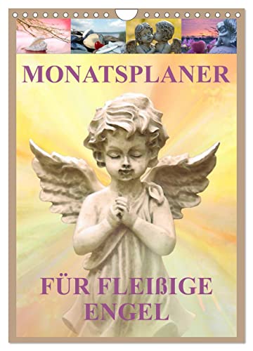 Monatsplaber für fleißige Engel (Wandkalender 2024 DIN A4 hoch), CALVENDO Monatskalender von CALVENDO