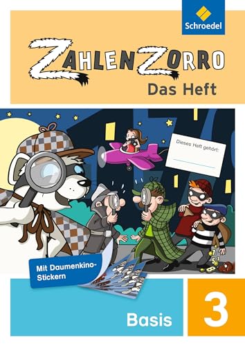 Zahlenzorro - Das Heft: Basisheft 3 von Westermann Bildungsmedien Verlag GmbH