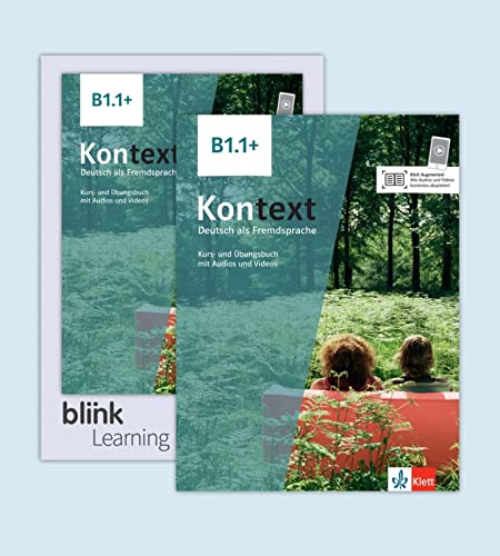 Kontext B1.1+ - Media Bundle BlinkLearning: Deutsch als Fremdsprache. Kurs- und Übungsbuch mit Audios/Videos inklusive Lizenzcode BlinkLearning (14 Monate)