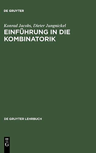 Einführung in die Kombinatorik (De Gruyter Lehrbuch)