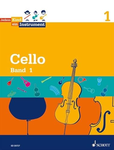 Jedem Kind ein Instrument: Band 1 - JeKi. Violoncello. Schülerheft.