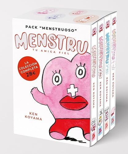 Pack menstruoso: Menstru, tu amiga fiel, vol. 1-4 von Ediciones Tomodomo