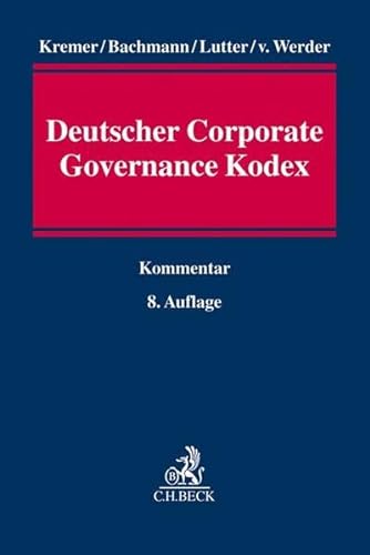 Deutscher Corporate Governance Kodex von Beck C. H.