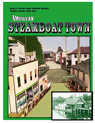 American Steamboat Town: A Paper Model Kit von Heyukid!