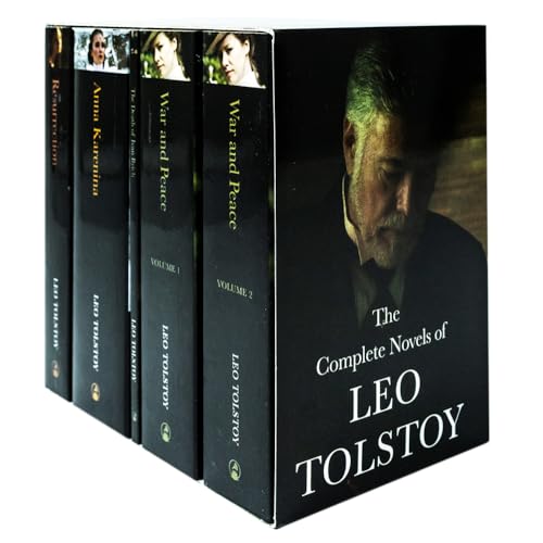 The Complete Novels of Leo Tolstoy Classic Stories 5 Books Collection Box Set (Resurrection, Anna Karenina, The Death of Ivan Ilyich, War and Peace Volume 1 & War and Peace Volume 2) von CLASSIC EDITIONS