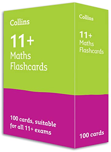 11+ Maths Flashcards: For the 2024 GL Assessment and CEM Tests (Collins 11+ Practice) von Letts of London