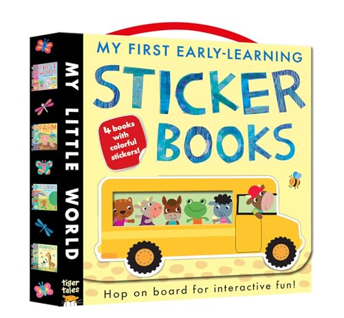 My First Early-Learning Sticker Books Boxed Set (My Little World)