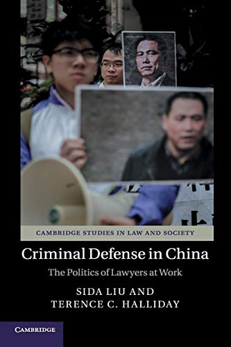 Criminal Defense in China: The Politics of Lawyers at Work (Cambridge Studies in Law and Society)