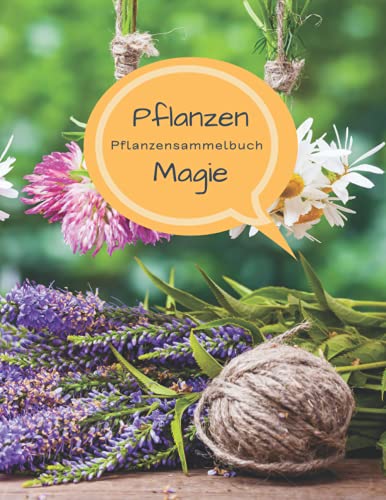 Was wächst denn da? Ein Pflanzensammelbuch, für Jugendliche und Erwachsene, tolles Geschenk für Heilpraktiker, Naturfreunde und Veganer: Pflanzen ... 120 Seiten, großes Format mit viel Platz