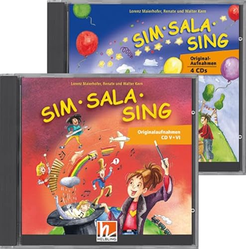 Sim Sala Sing - Alle Originalaufnahmen CDs: 6 Audio-CDs zum gleichnamigen Liederbuch mit über 180 ausgewählten Originalaufnahmen von Helbling